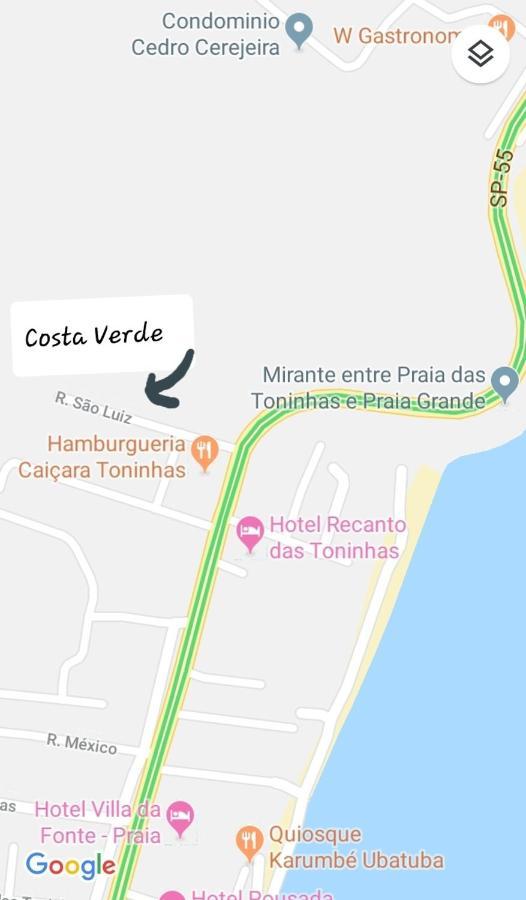 Apto 23-1 Costa Verde - Toninhas Ubatuba Dış mekan fotoğraf